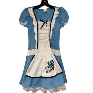 California Costumes Girls Tween Alice in Wonderland Dress Size L 10-12